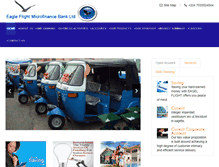 Tablet Screenshot of eagleflightbank.com